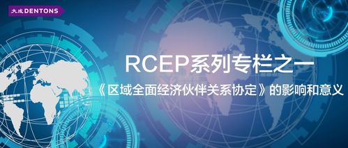 区域全面经济伙伴关系协定（RCEP）的影响与意义——聚焦数字技术服务