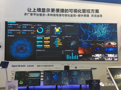 九洲麒麟小间距携安防整体解决方案亮相2017深圳安博会